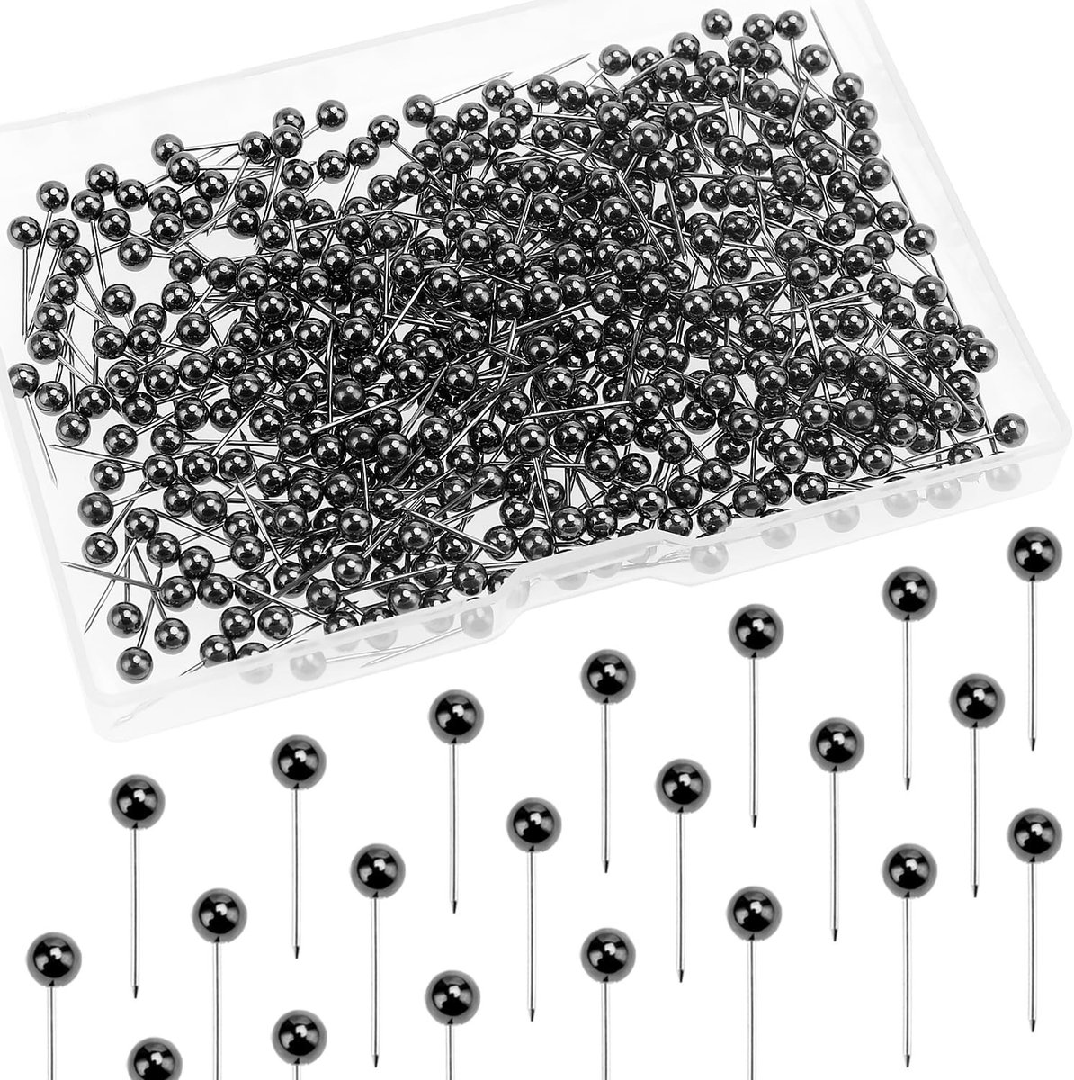 500 Stuks Kleurige Rond Plastic Punaises, Kleine Duimspijkers voor School, Kantoor en Creatieve Projecten