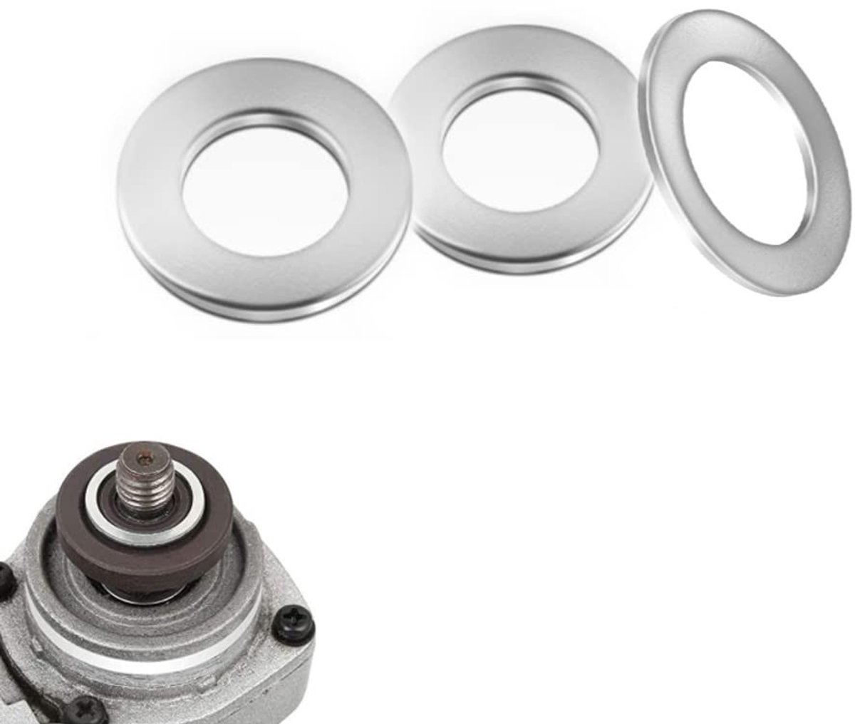 3-delige Adapterset voor Zaagbladen, Metalen Circulaire Zaagblad Ring Reducer, Bushing Adapters (25.4 x 22.22mm) voor Precisie en Efficiëntie