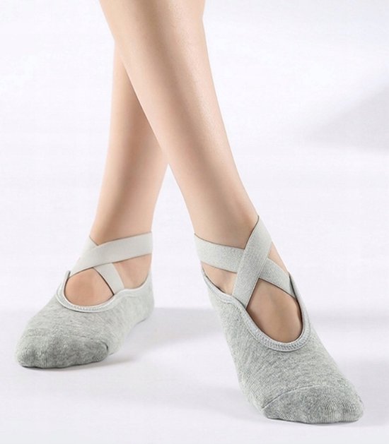 Antislip Sokken Dames voor Yoga, Pilates & Dans - Maat 36-39 — afbeelding 4