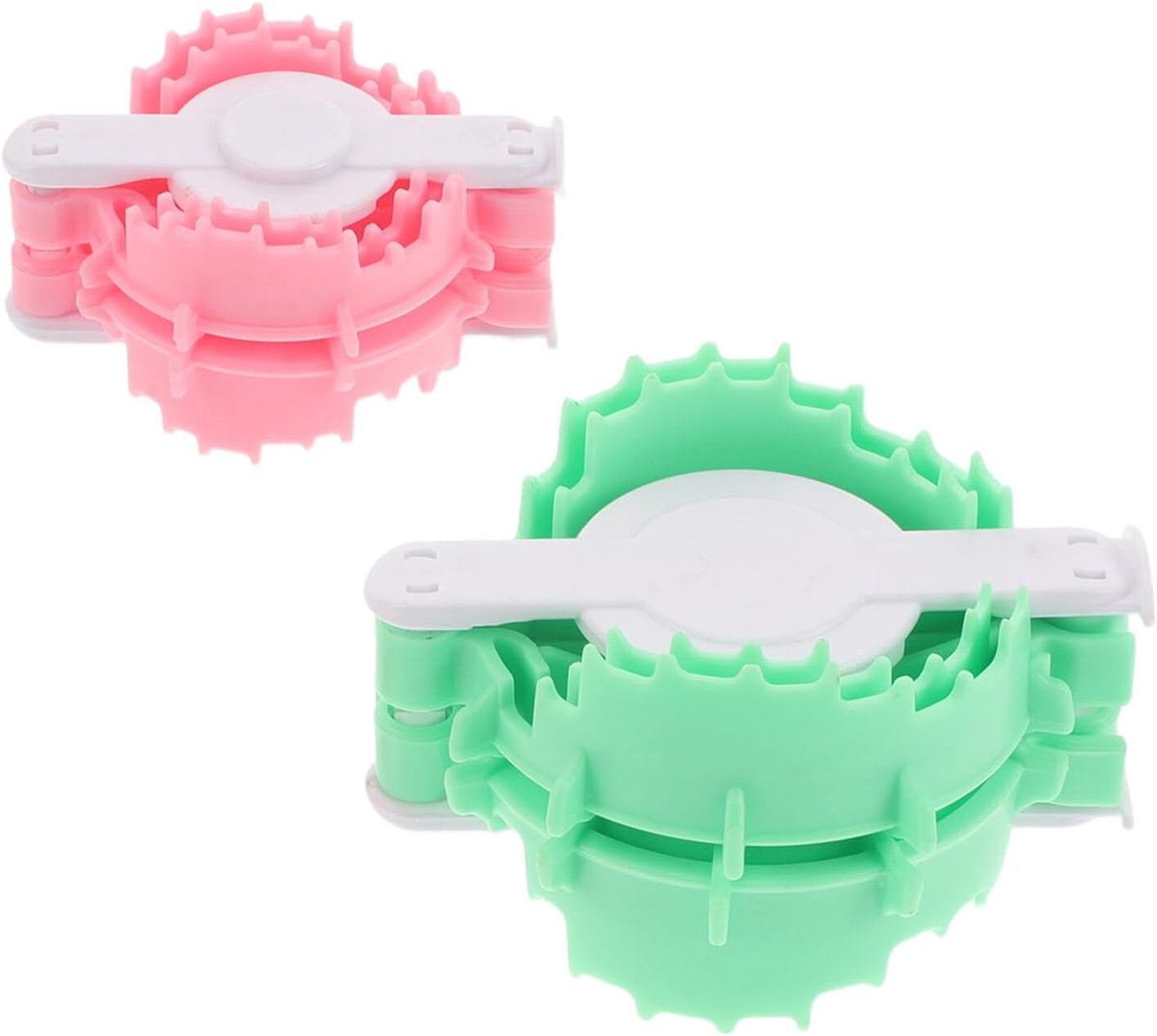 2 Stuks hou van breimachine maker van garen pompons snelle pom pom maker DIY-garen pompons kerst voor hoeden