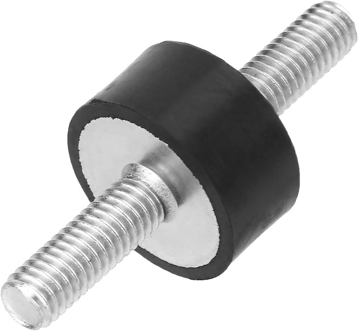 4 Stuks Anti-vibratie-isolatorbevestigingen met Noppen, M6 Rubberen Houders Mannelijke Anti-vibratie Silentblock Schokbestendige Spoelen voor Auto-boot Mechanisch (VV20*10 M6*18)