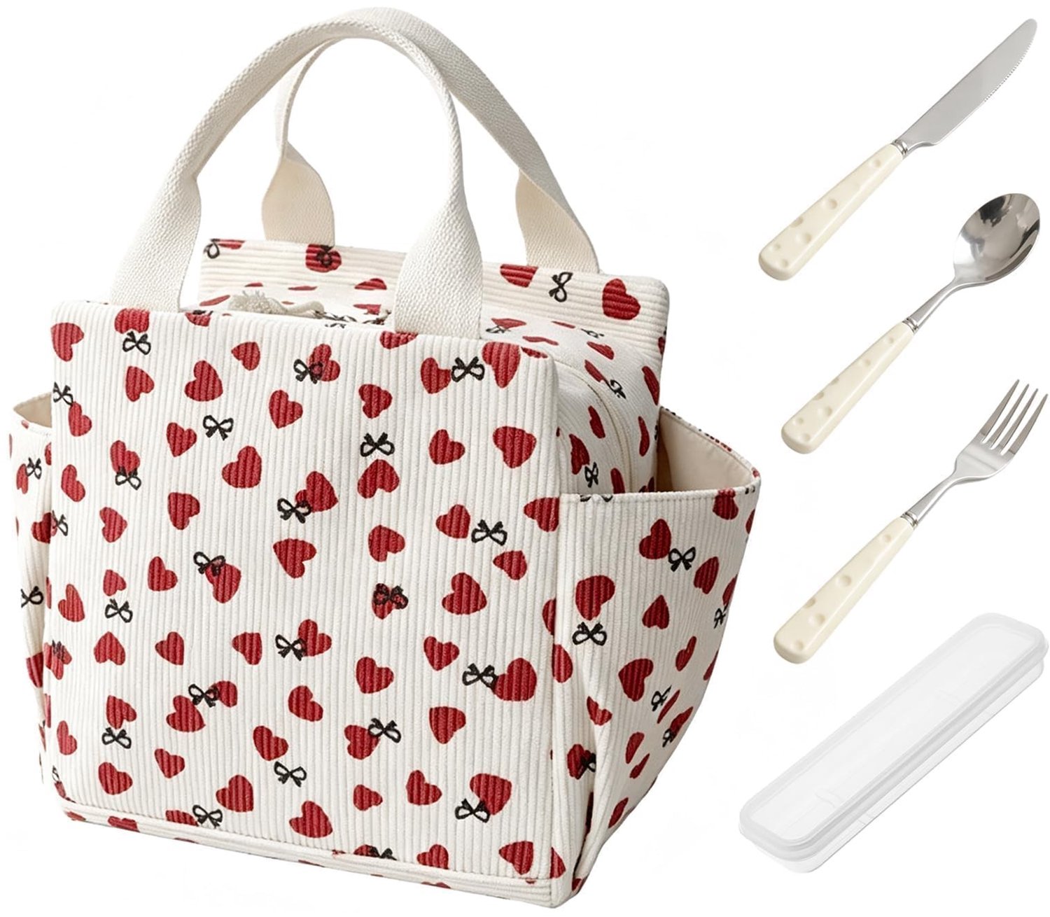 Mini Insulated Lunch Bag 12L met Bestek