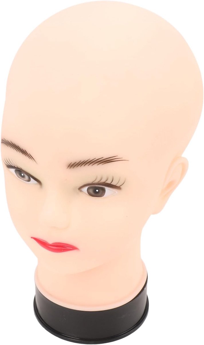 Kale Mannequinhoofd, 11,2 Inch PVC Naaldinbrengbaar Model