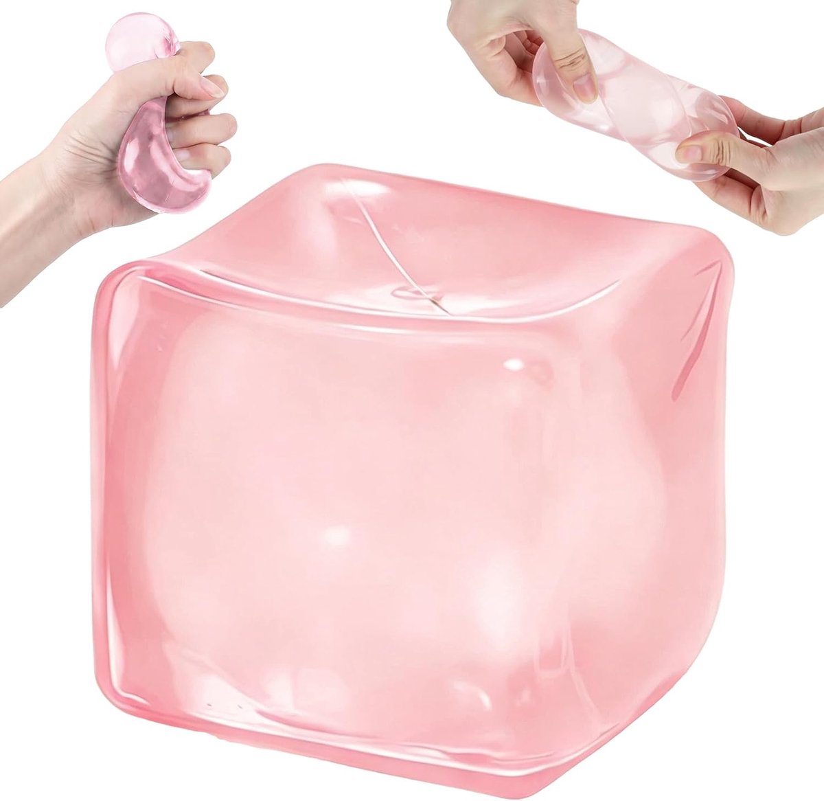 Squishy Fidget Toys, knijpspeelgoed met verwisselbare hondengezichten, langzaam stijgende stressbal voor volwassenen en kinderen, stressvermindering, angstoplosser, anti-stress speelgoed, cadeau