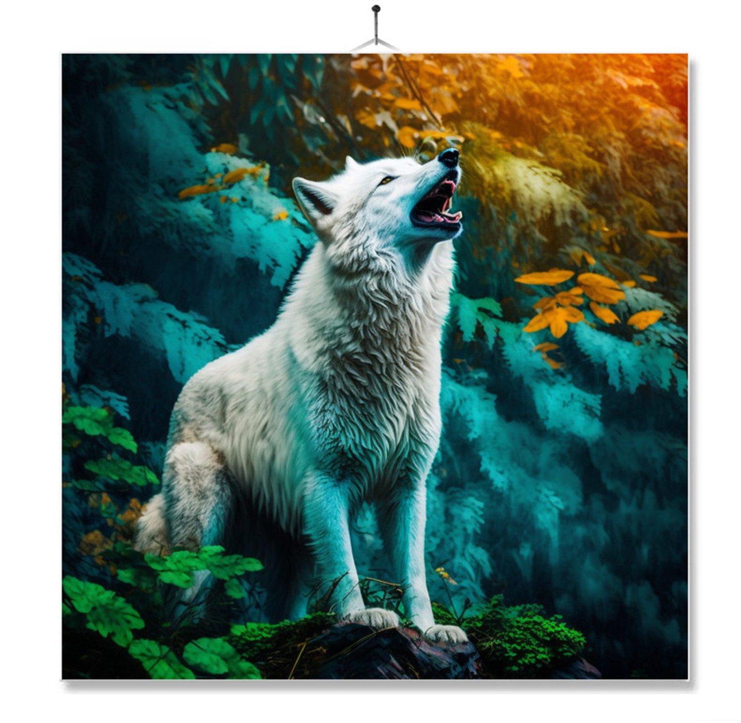 MC Living Tegel Met Opdruk | Wolf Ontwerp 29