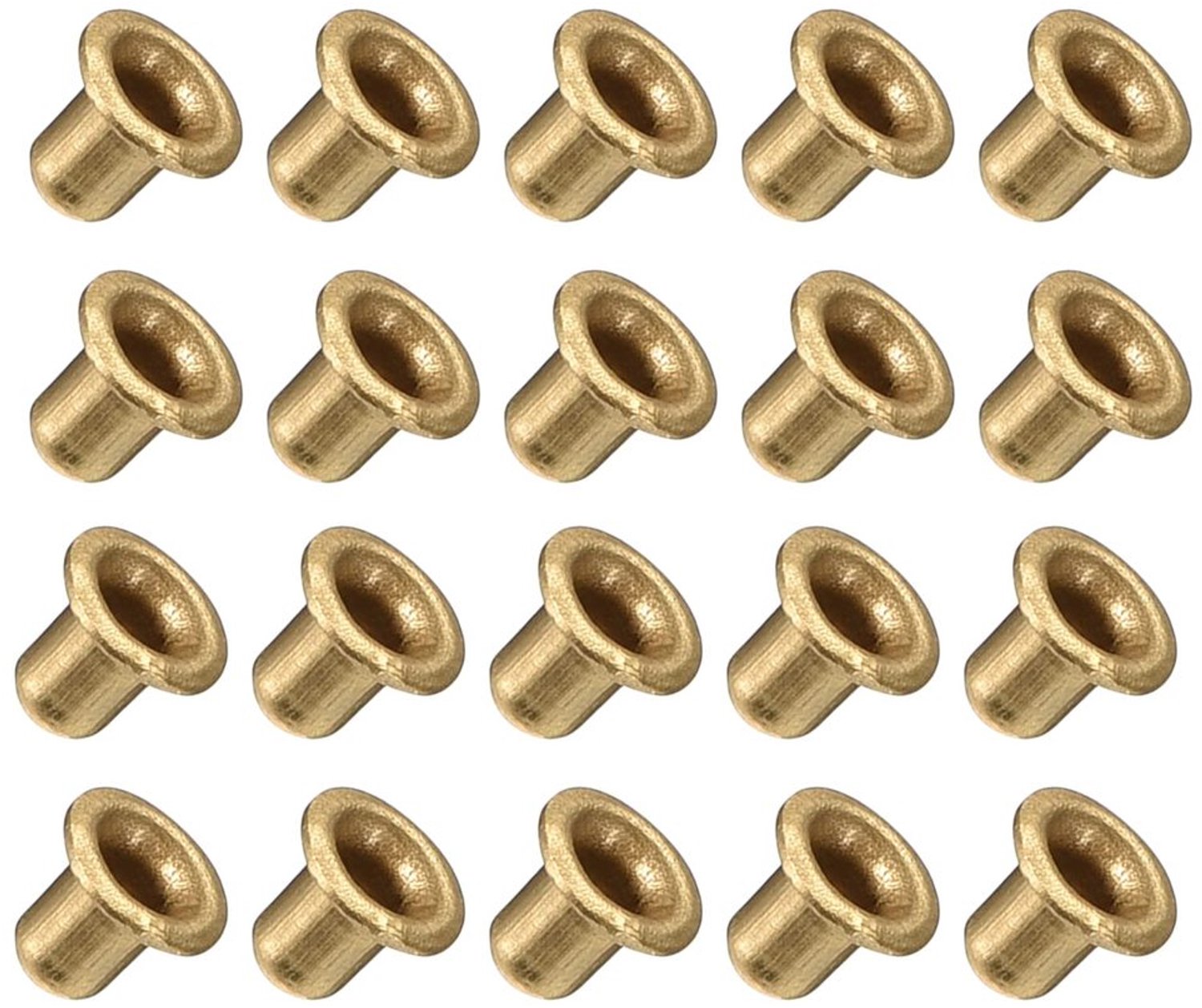 Koper Holle Klinkmoeren voor PCB-platen (2,5x3mm) - 200 stuks