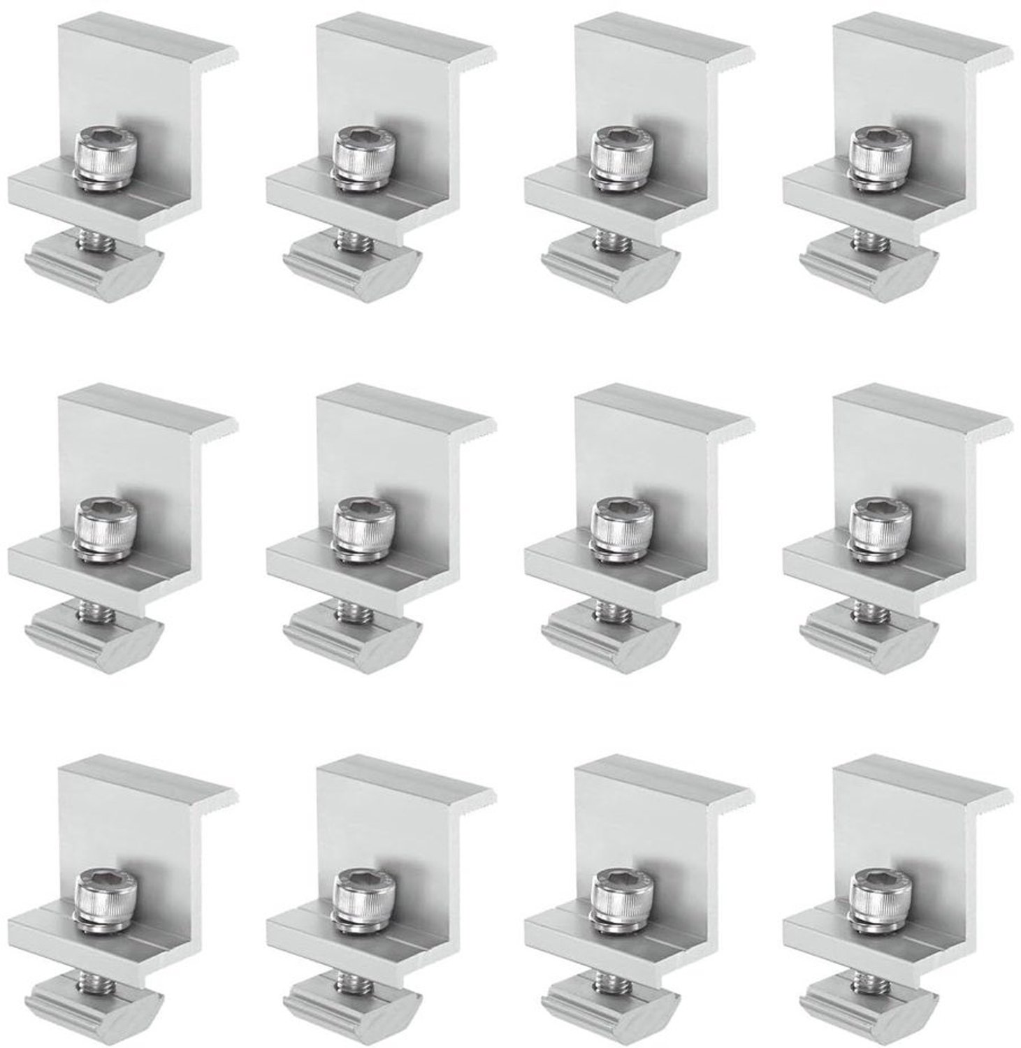 Set van 14 Zonnepaneelhouders voor Bevestiging