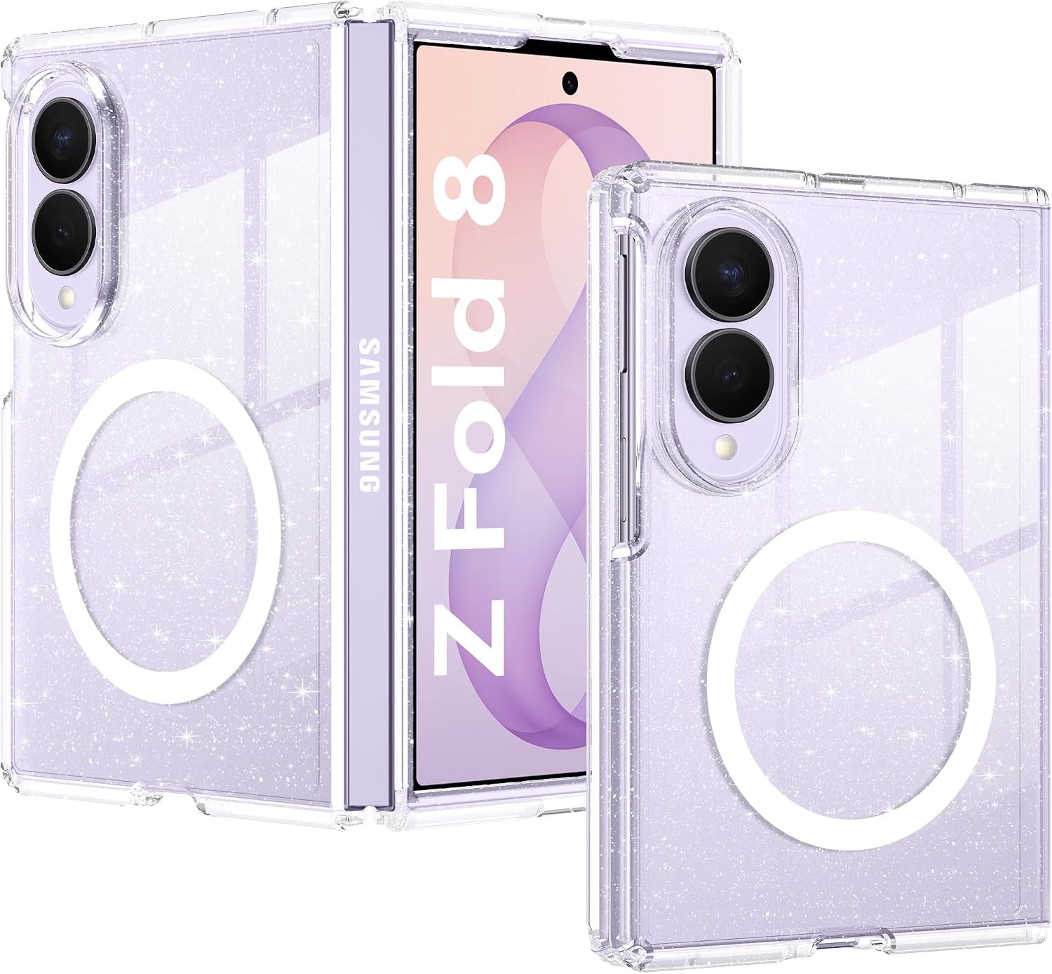 Glitters hoes voor Samsung Galaxy Z Fold 8