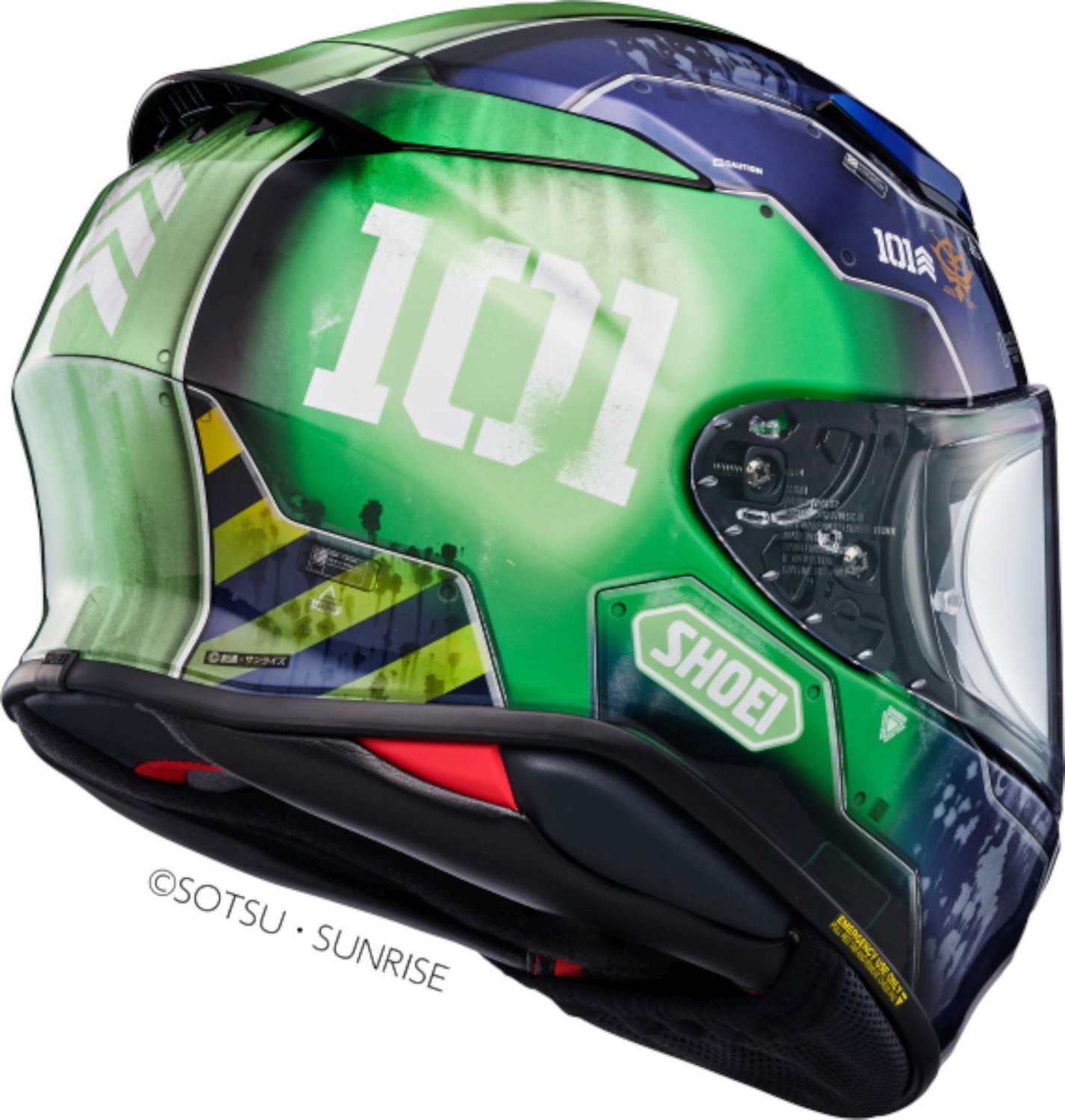 Shoei NXR2 Zaku I Helm - Maat XL (61/62) - – foto 2