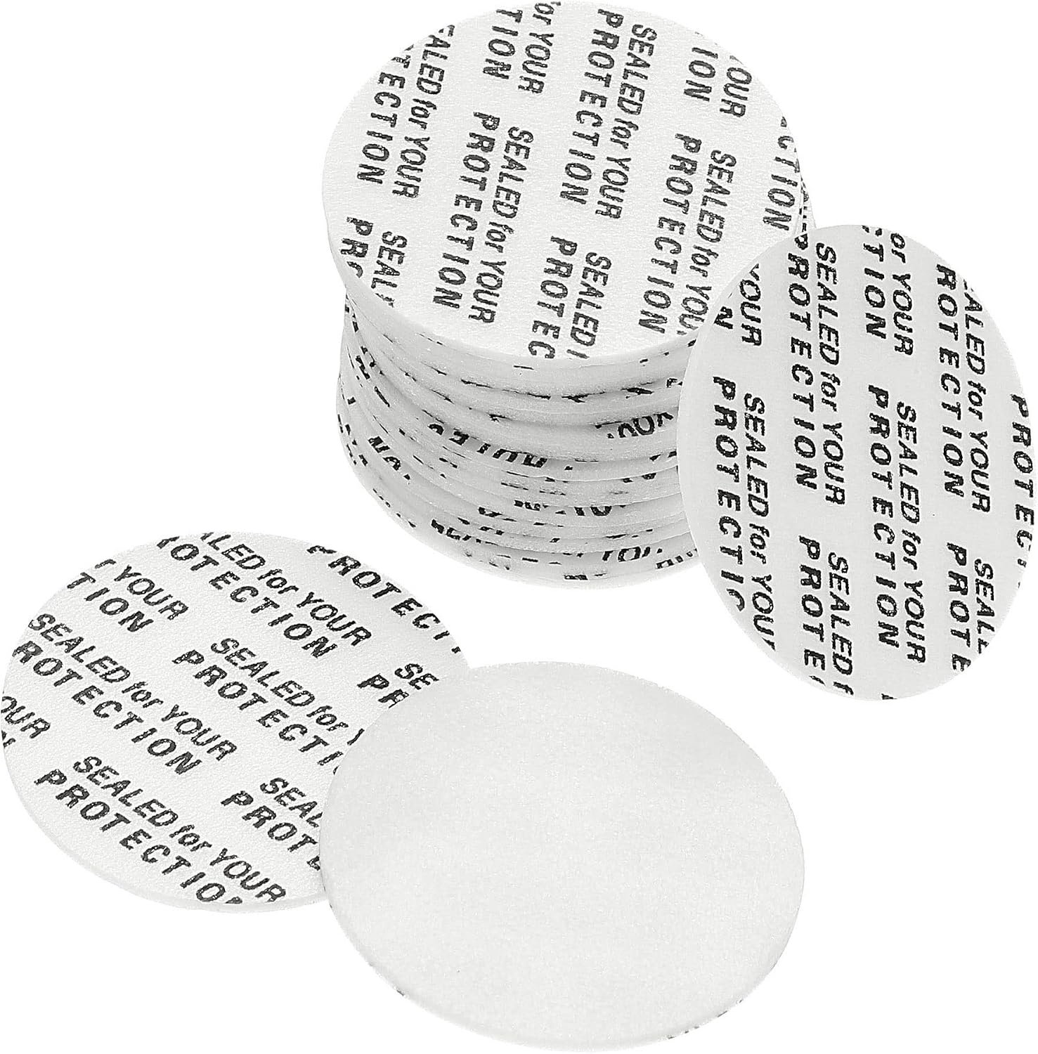 Foam deksel liner 27mm - 150 stuks PS schuim - drukgevoelige seal - voor flessen - m-winkel