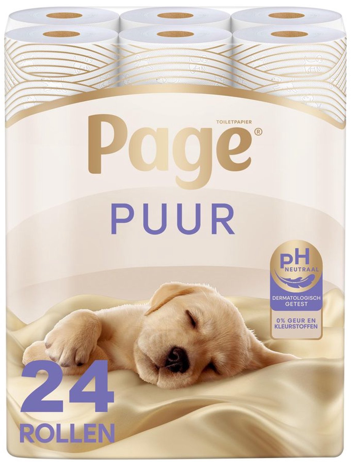 Toiletpapier Pure - 24 Rollen - Extra duurzaam