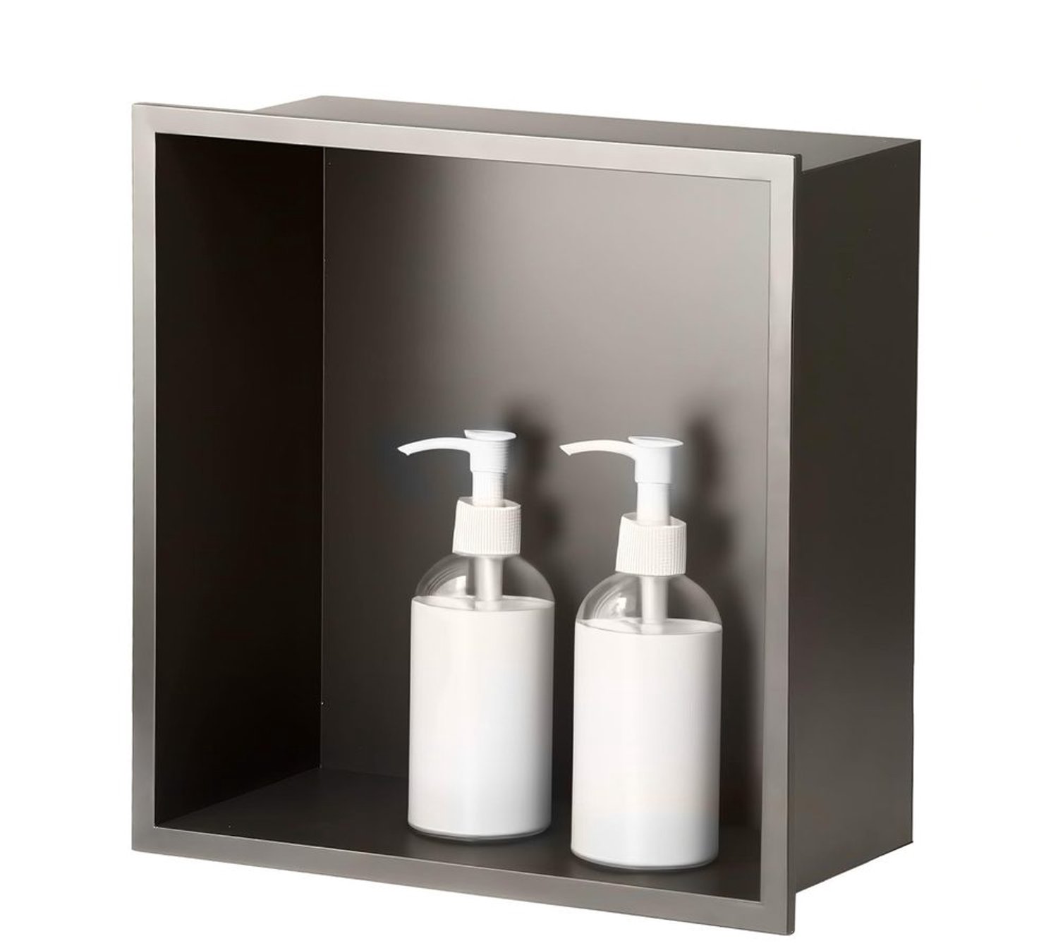 Douche Niche Roestvrij Staal - Inbouwnis Badkamer - 30x30x10 cm - Duurzaam - Naadloos Gelast - Glad Oppervlak - Badkamer Nis