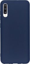 iMoshion Color Backcover Samsung Galaxy A70 hoesje - donkerblauw