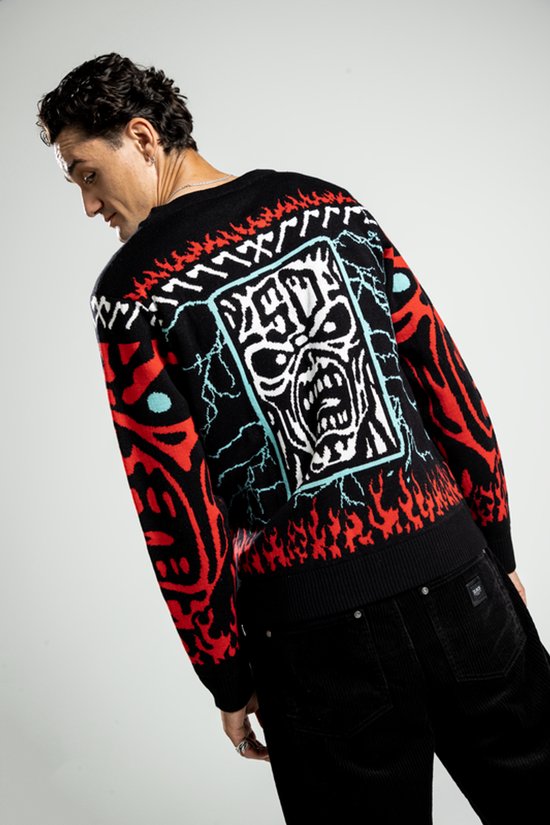 Iron Maiden EMP Signature Collection Heren Christmas jumper - meerkleurig - XXL