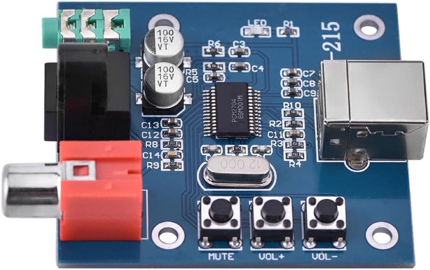 Decoder Board Externe HiFi Geluidskaart - USB 3.5mm Analoge Uitgang - Draagbare Geluidsoplossing - ServiceTopper