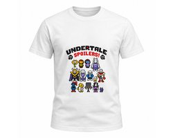 Creatief Undertale Spoilers T-shirt – Uniek Design in Matisse Stijl voor Gamers en Fans