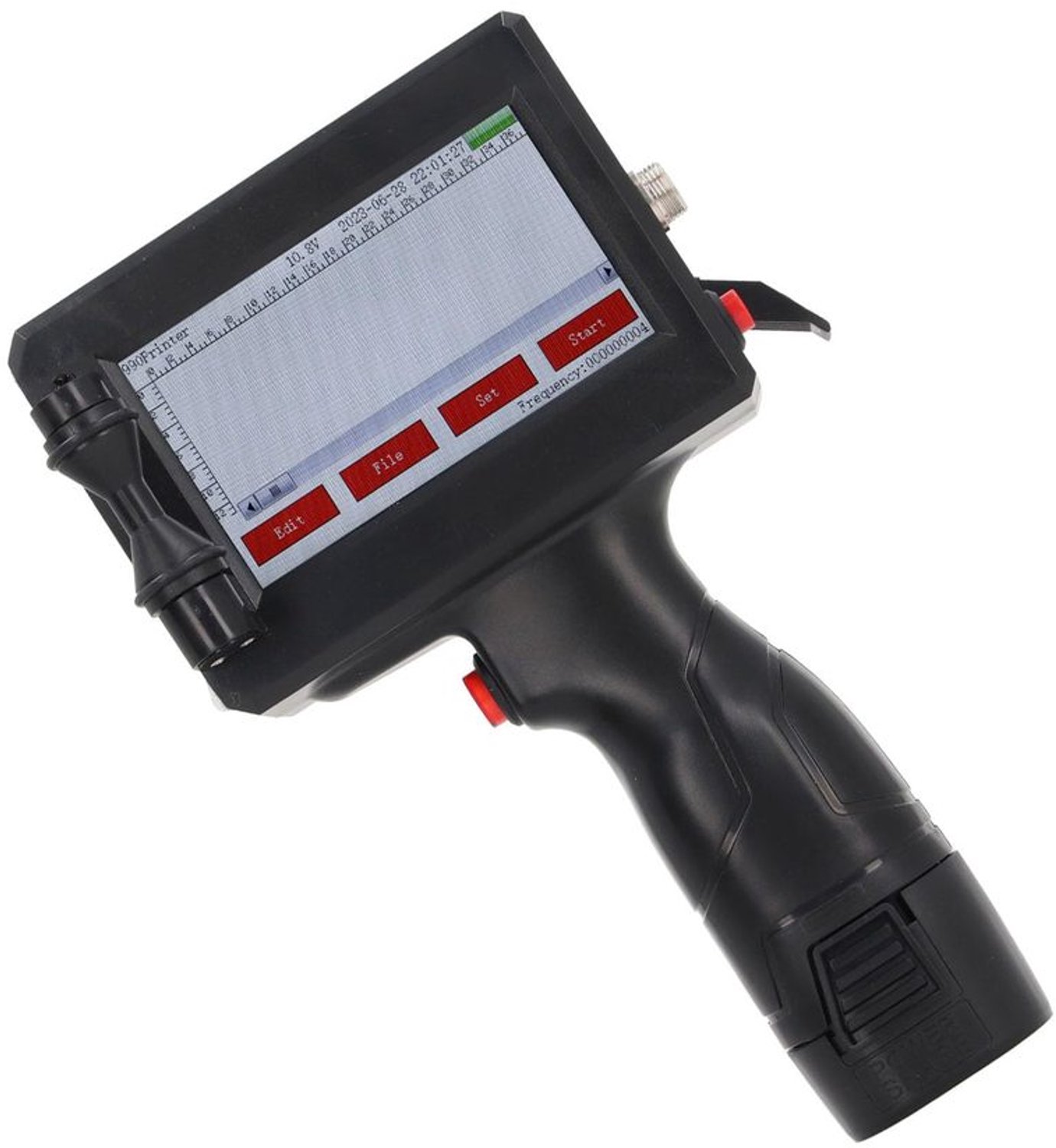 Draagbare Inkjetprinter 600 DPI - 4,3 Inch Touchscreen - Verstelbare Afdrukhoogte - Ergonomisch Ontwerp - USB/handgeschreven Invoer - Draagbare Printer