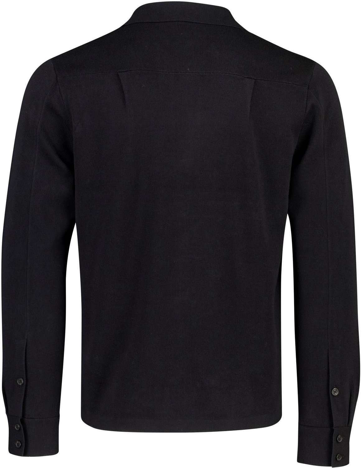Fred Perry Knitted overshirt Zwart