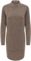 JDY - JDYSUPER LIFE L/S BUTTON DRESS KNT - Dames - Mini jurken