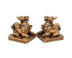 Feng Shui Pi Xiu Beeldje - Hars - Bronskleurig