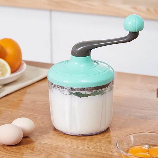 Handmixer - Roterend - Groen - Kunststof — afbeelding 4
