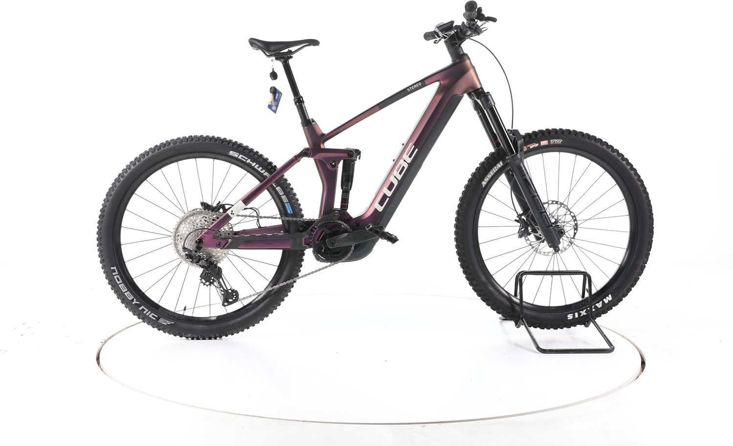 Cube Stereo Hybrid 160 HPC SLX 750 Elektrische full-suspension mountainbike Accu
