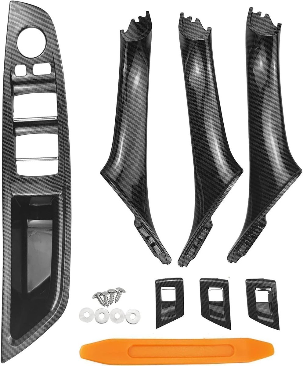 Deurhandgreepset voor BMW 5 Series F10/F11/F18 (2010-2016) van koolstofvezel, lichtgewicht en duurzaam