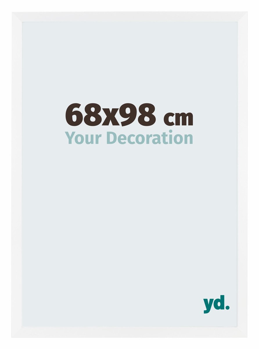 yd. Your Decoration - Fotolijst 68x98 cm - MDF - Wit Mat - Catania