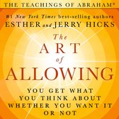 Boekomslag met de titel 'The Art of Allowing' door Esther en Jerry Hicks, #1 New York Times bestsellers.