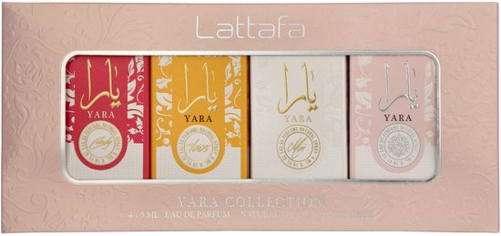 Lattafa Yara Discovery Set Mini - Eau de Parfum - 4 x 5 ml