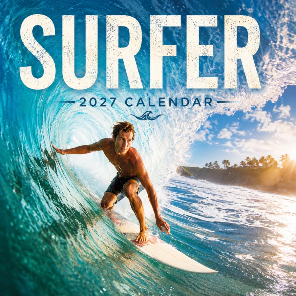 Surfer Calendar 2027: Coastal Surfing Scenes - ShopVlot