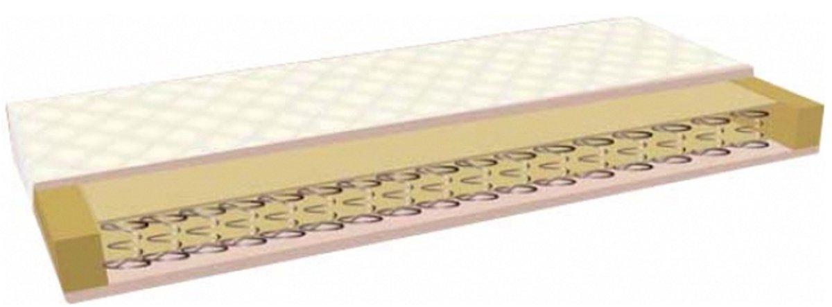 Topsleep Sanne Matras - 90 x 200 cm Wit