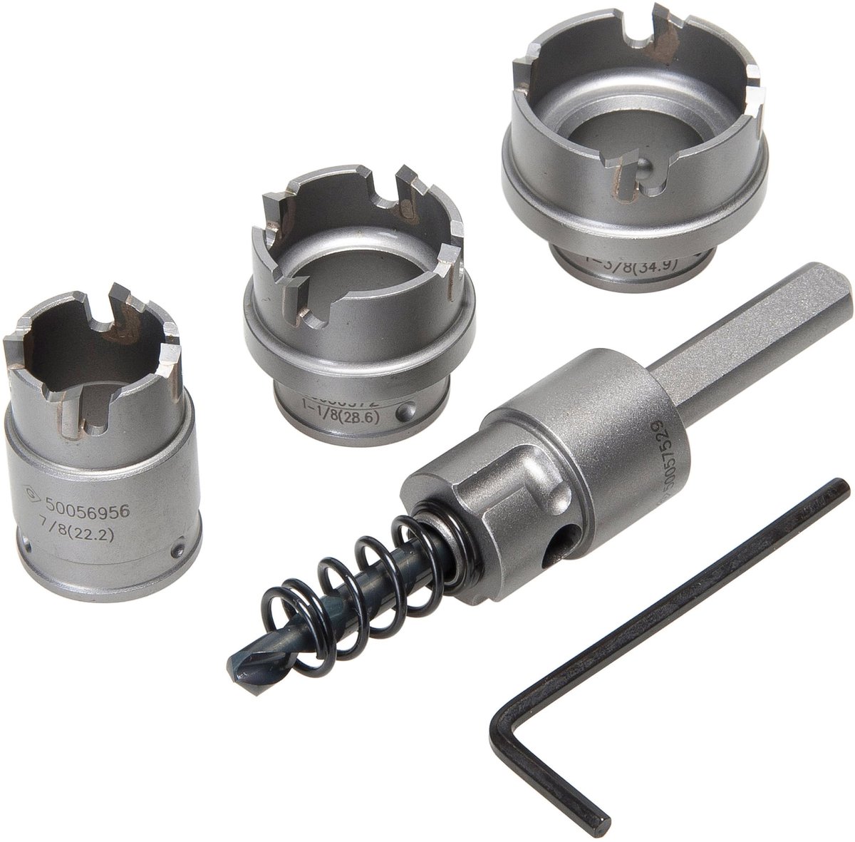 Hole Cutter Kit, 6 stuks, wolfraamcarbide - ShopVlot