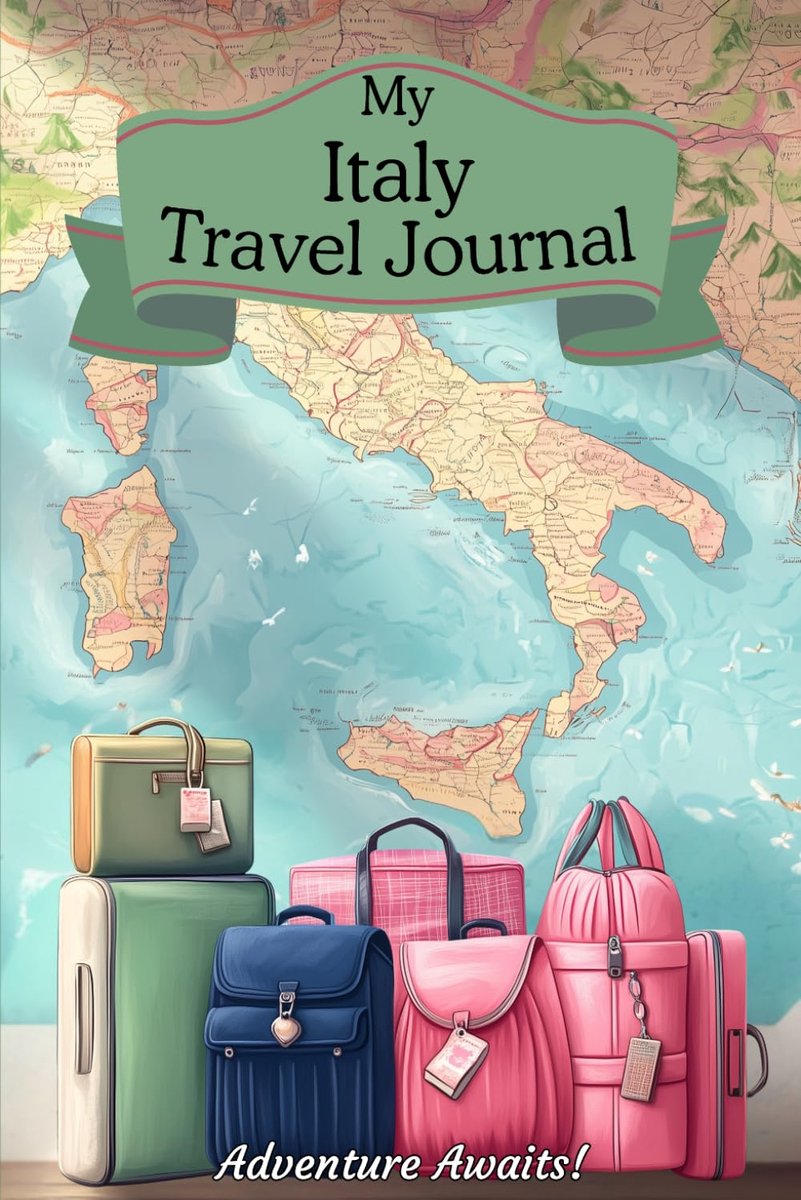 Italy Travel Journal: Daily Diary for Teens with Unique Prompts to Capture Memories and Reflections of Italian - ShopVlot