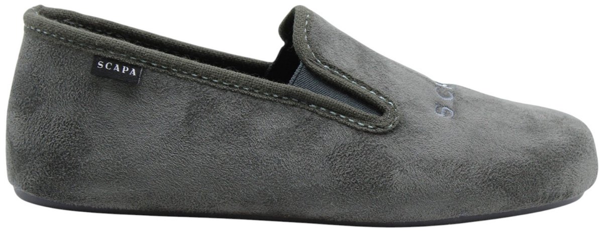 Scapa - Pantoffels - Grijs - Heren - Maat 44 -