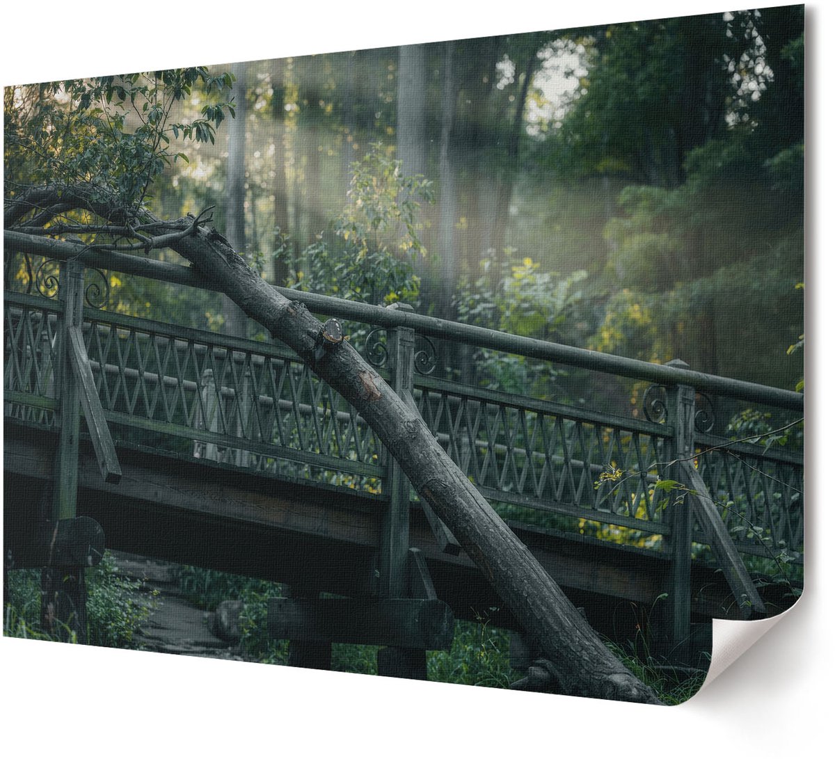 Coloray Polycanvas Wandposter - Koffie Charme, Fotografie - A4 - Bruin Decoratie - Rechthoek - Muurkunst - Woonkamer, Slaapkamer, Kantoor - Klassiek