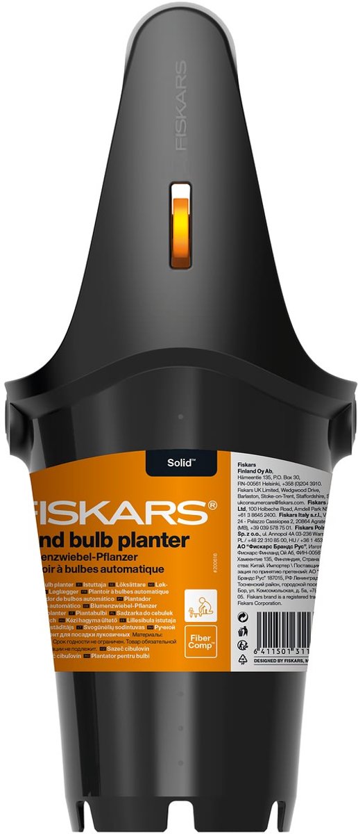 Fiskars Solid Hand Bollenplanter - Bloembollen Boor - FiberComp - 125 mm van Fiskars — afbeelding 2