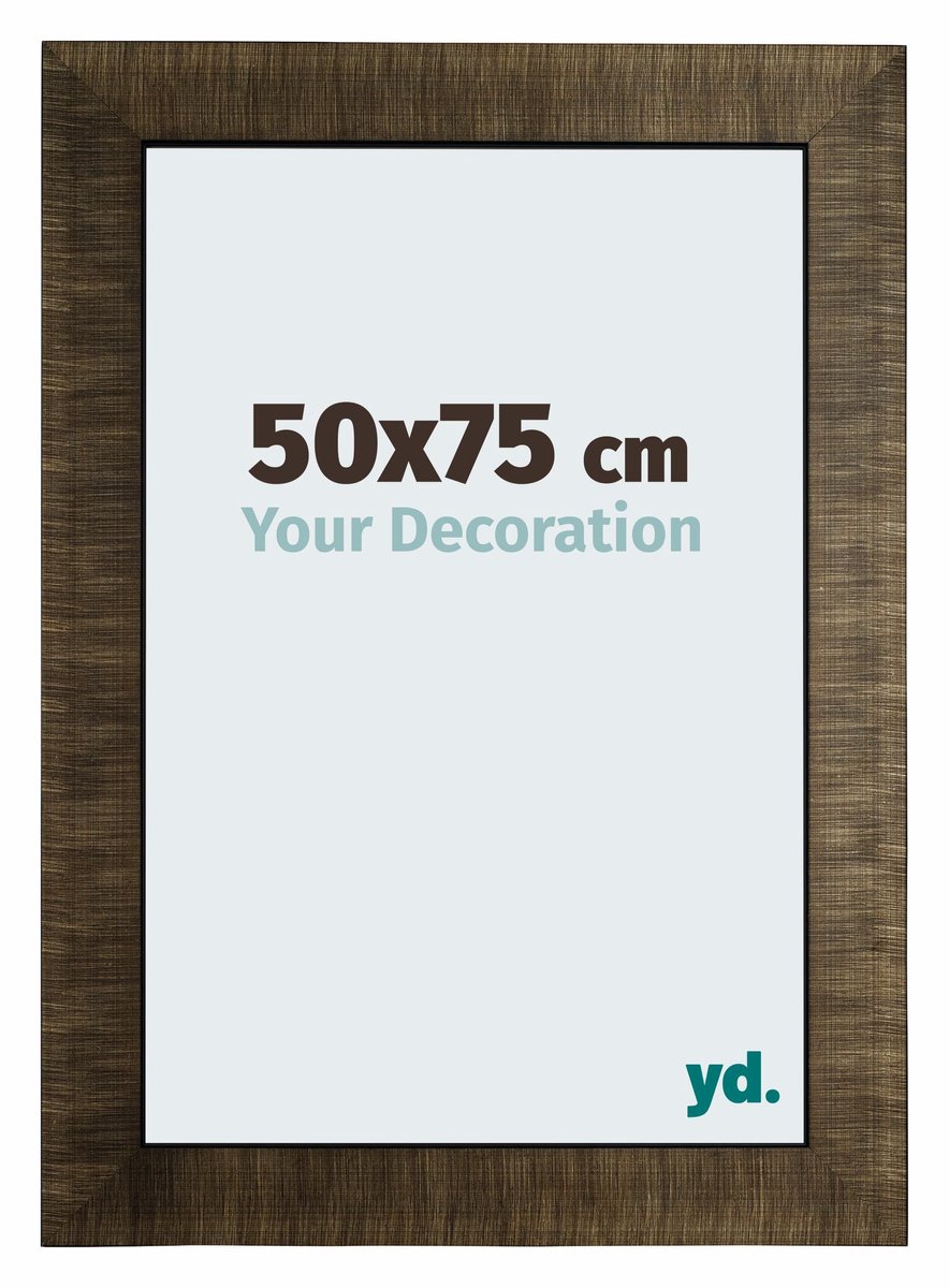 yd. Your Decoration - Fotolijst 50x100 cm - Hout - Champagne Geborsteld - Leeds