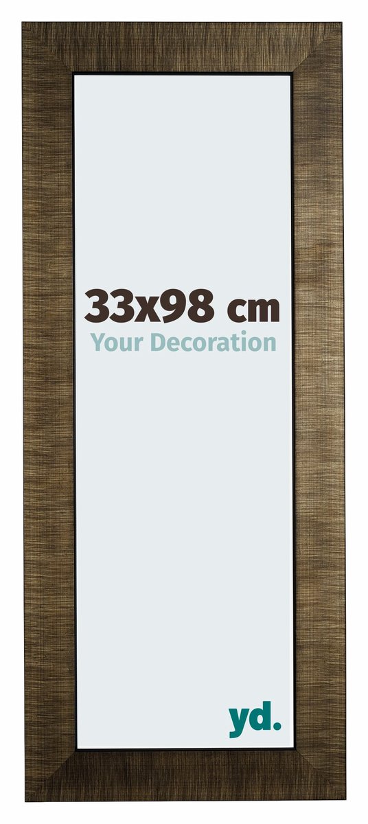 yd. Your Decoration - Fotolijst 33x98 cm - Hout - Champagne Geborsteld - Leeds