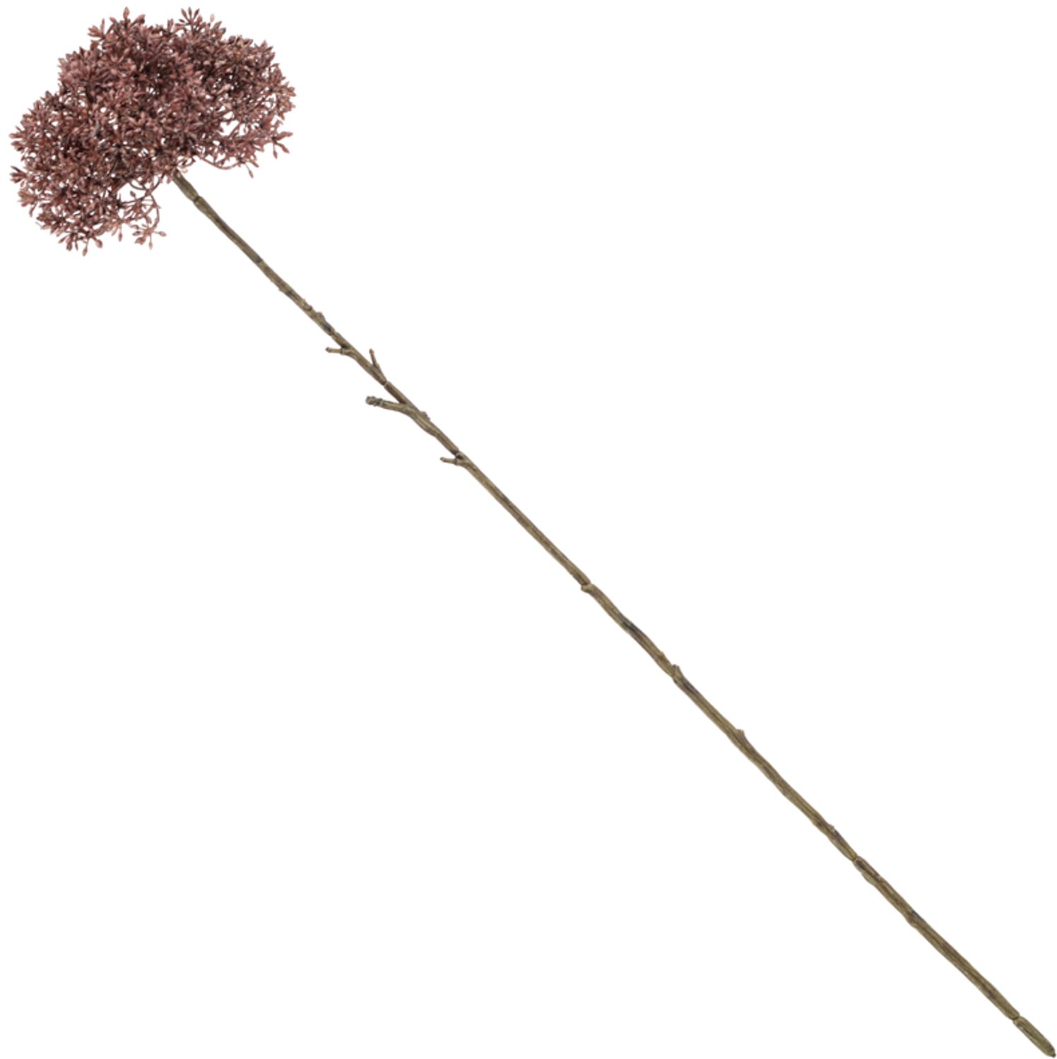 Kunstbol Trachelium 65cm paars