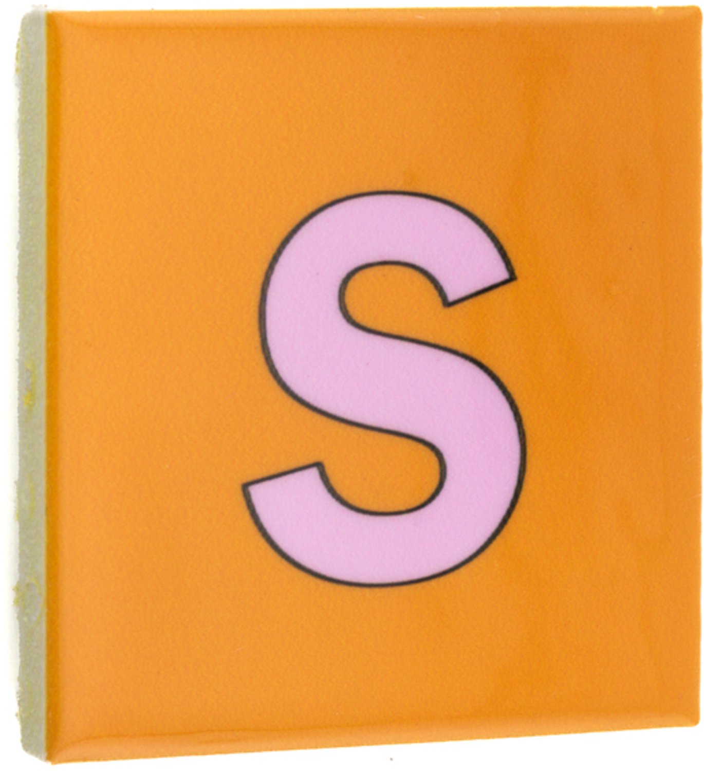 Alfabet tegeltje letter S