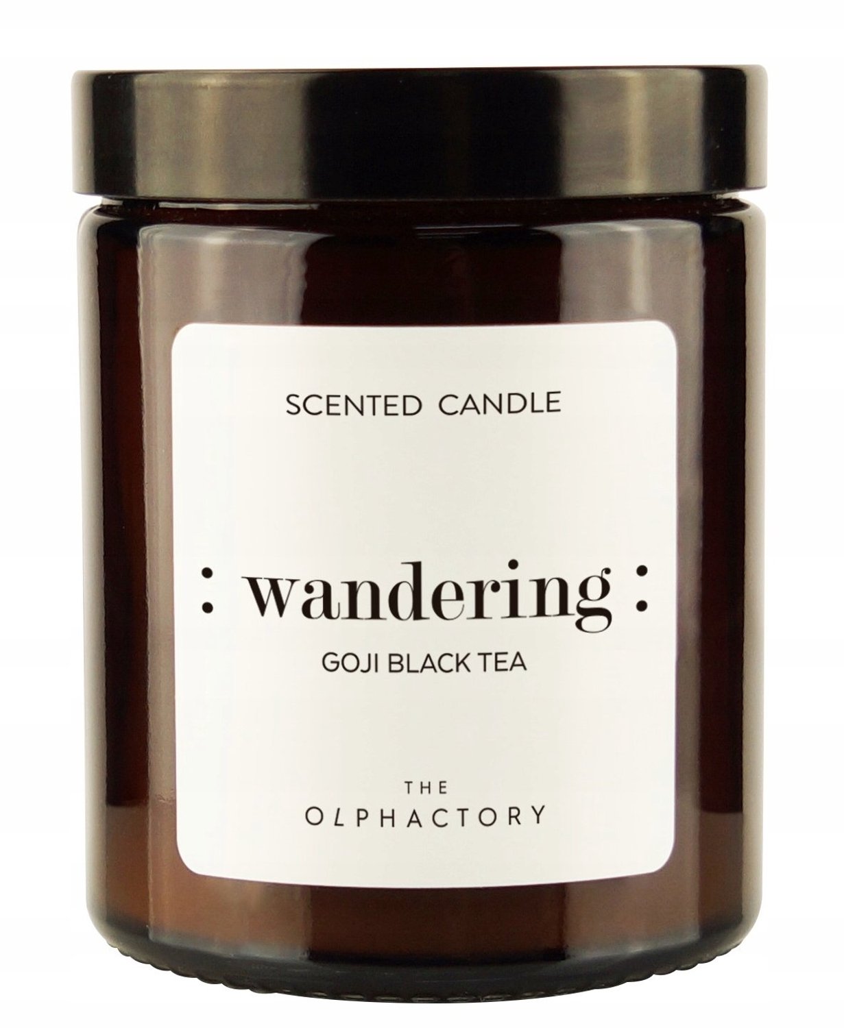 The Olphactory Wandering Goji Black Tea geurkaars - 135 g
