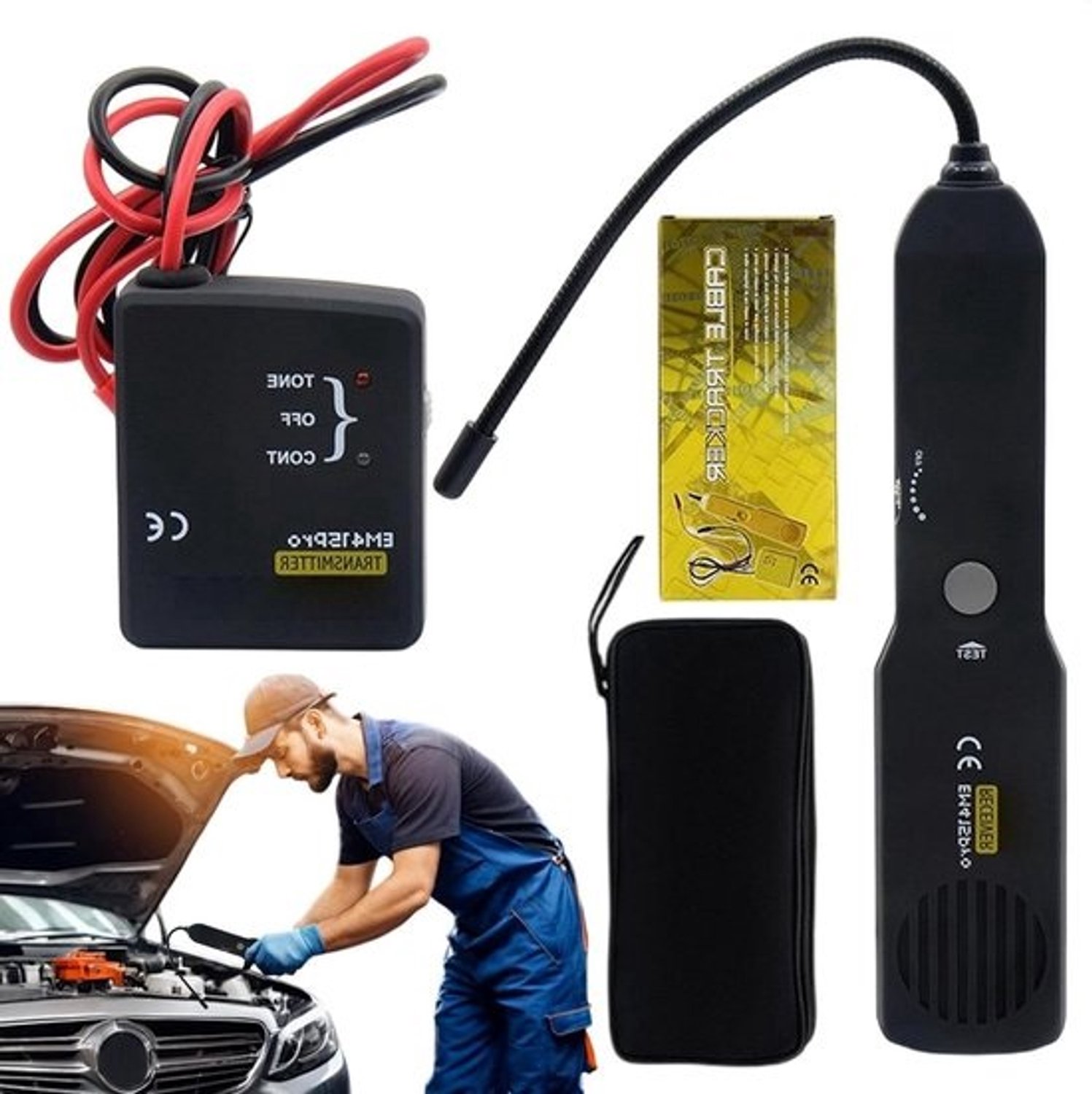 Draadtracker - Circuittester - Reparatie van auto-elektronica - Fouten nauwkeurig opsporen - 61 cm draad - Uniek