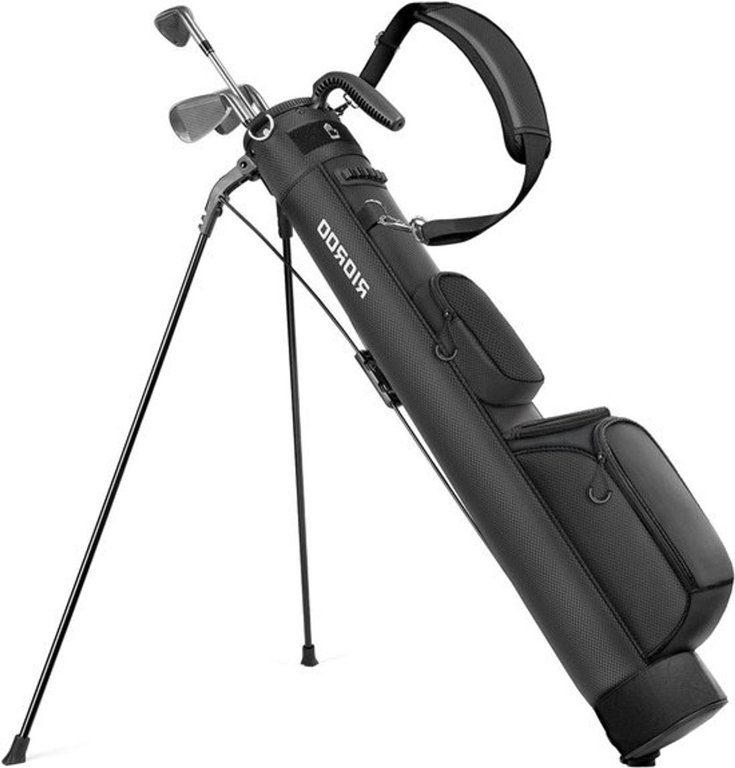 Golf stand bag - Golftas met statief - Voor oefenen op de driving range - Lichtgewicht en compact