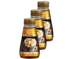 Sukrin Caramel Syrup - natuurlijke suikervervanger - 3 x 450g