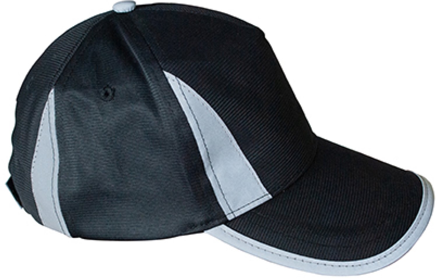 Korntex Adult Premium Hi-Vis Cap Nice KX054 - Black - One size