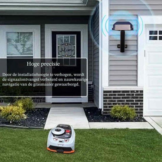 Muurbeugel voor Robotic Molen, Geschikt voor Segway Navimow i105E en i108E, Weerbestendig, Eenvoudige Installatie, 3D Geprint, Perfect voor Tuin en Buitenruimte — afbeelding 3