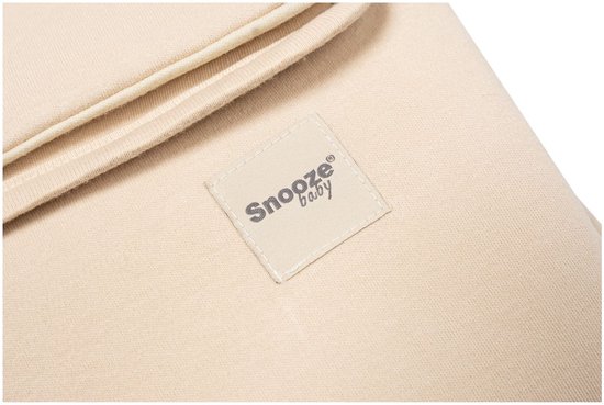 Snoozebaby Verschoonmatje - Opvouwbare mat voor onderweg 0-2 jaar - Gewatteerd - Dune Beige — afbeelding 2