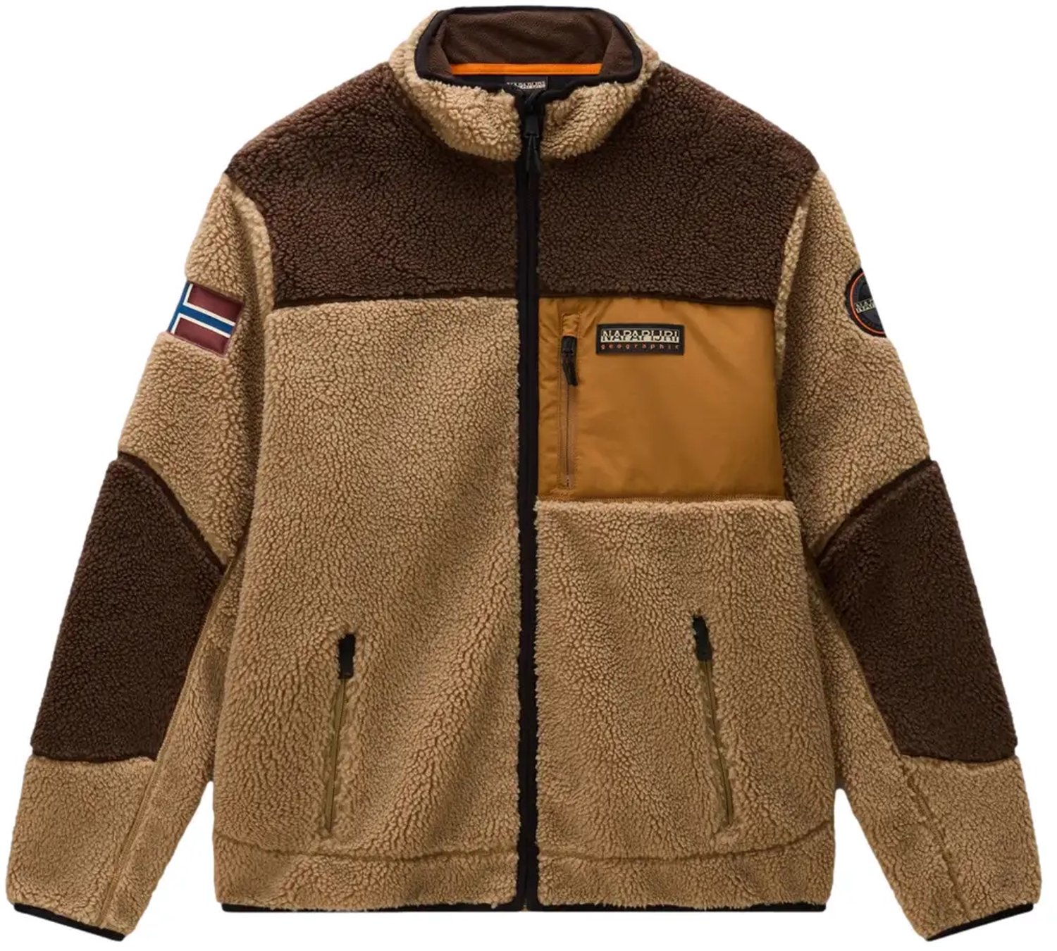 Damesjack met oversized rits Napapijri Yupik M4e1