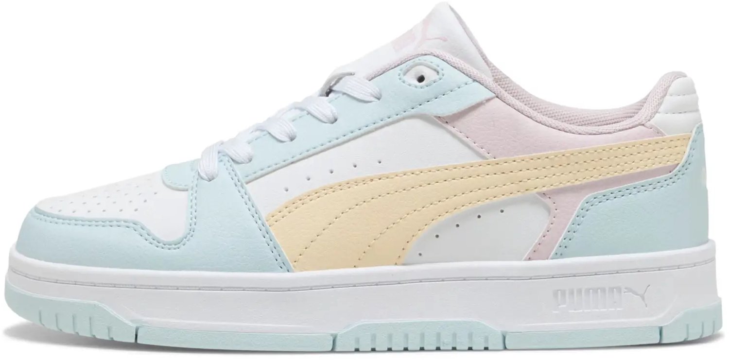 Kinderschoenen Puma Rebound Slam Lo Blauw